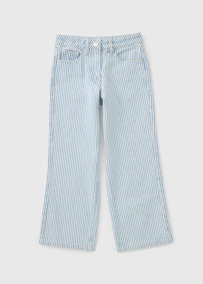 Girls Blue Stripe Jeans (7-15yrs)
