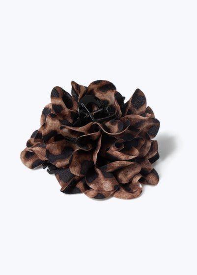 Muse Leopard Flower Hair Claw