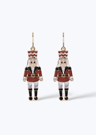 Muse Gold Christmas Kings Guard Earring