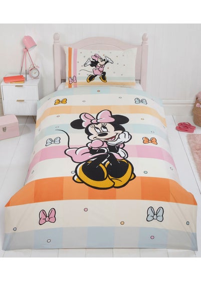 Minnie Mouse Cream Duvet Set