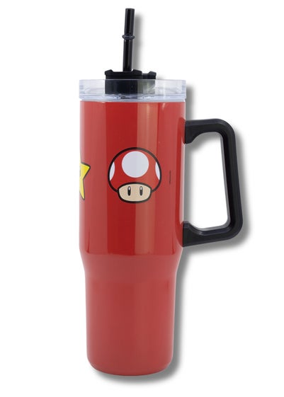 Nintendo Super Mario Red Insulated Stainless Steel Rambler Mug