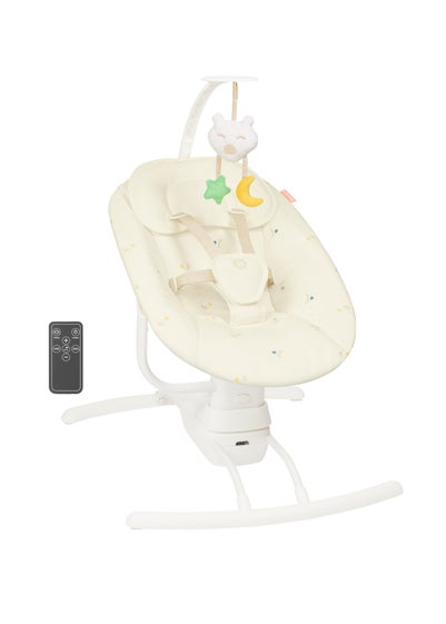Badabulle Cream Lateral Swing with Remote