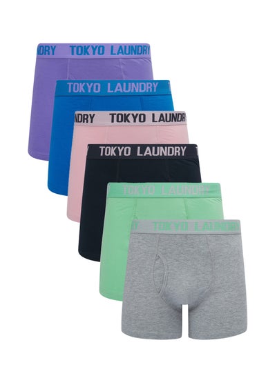 Tokyo Laundry Pink 6-Pack Cotton Boxers