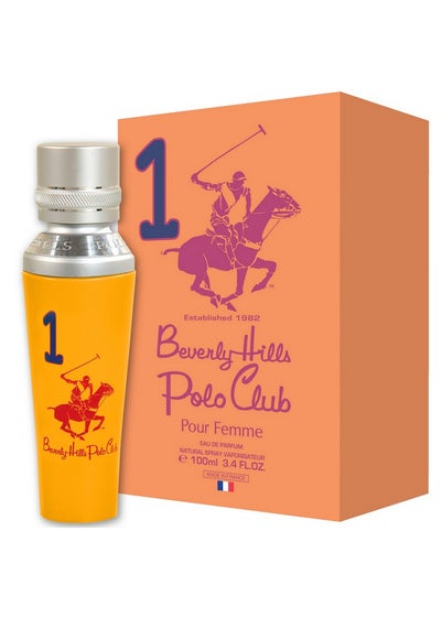 Beverly Hills Polo Club Yellow Women One Eau De Parfum Spray (100ml)