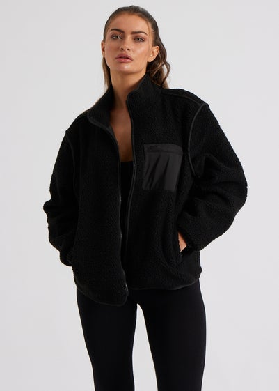 Urban Bliss Black Fleece Jacket