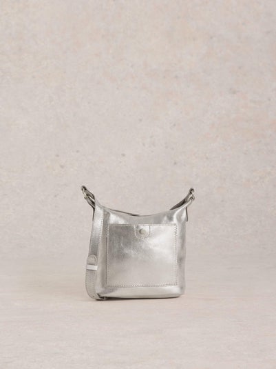 Mini Fern Crossbody-Tasche aus Leder