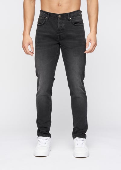 Crosshatch Black Wash Buraca Slim Fit Jean