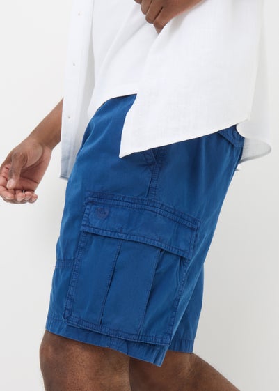 Lincoln Blue Washed Cargo Shorts