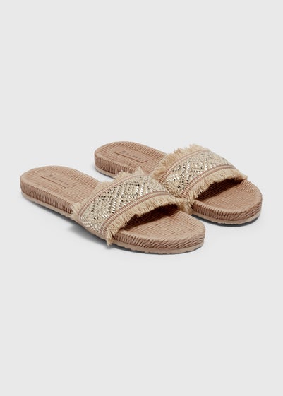 Stone Beach Crafted Slider Sandals