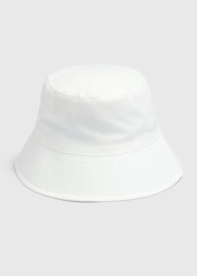 White Bucket Hat