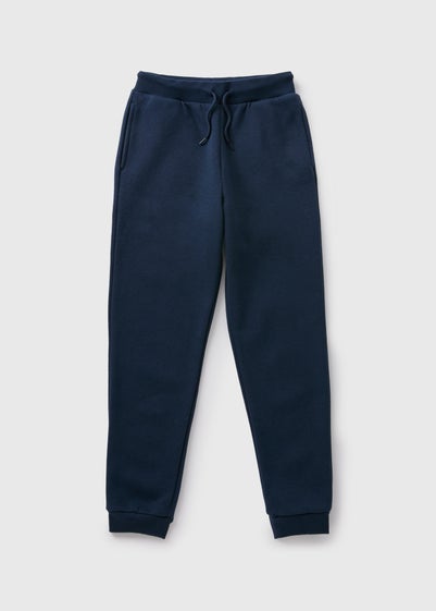 Boys Navy Jogging Bottoms (7-15yrs)