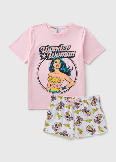 Wonder Woman Pink Pyjama Set