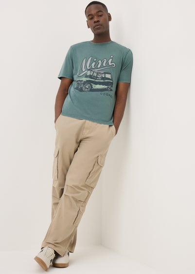 Teal Washed Mini T-Shirt