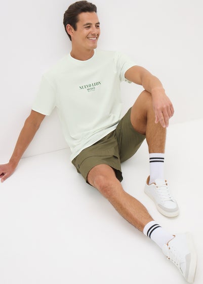 Mint Lemon Slogan T-Shirt