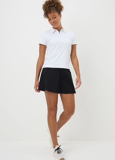Souluxe Black Tennis Skirt
