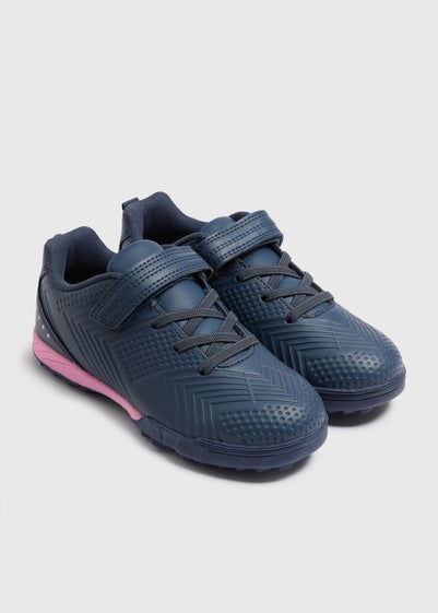 Boys Navy Astro Trainers (Younger 8-Older 6)