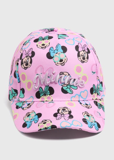 Disney Girls Pink Minnie Cap (3-10yrs)