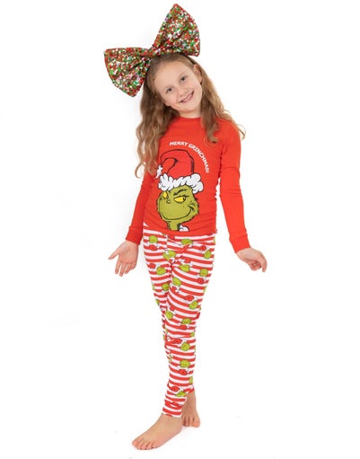 The Grinch Girls Red Pyjama Set (2 - 10 Years)