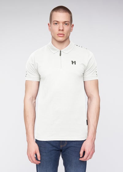 Henleys White Tapehen Polo