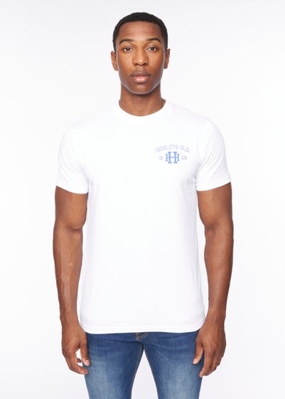 Henleys Optic White Edgeton T-Shirt