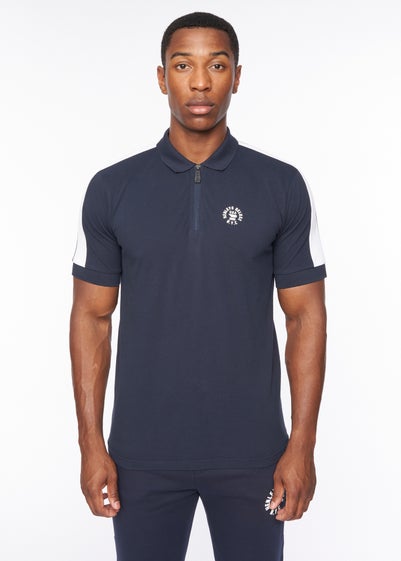 Henleys Navy Calyer Polo