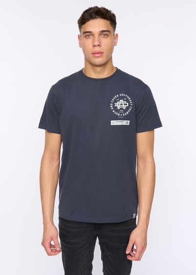 Duck & Cover Navy Chellforth T-Shirt