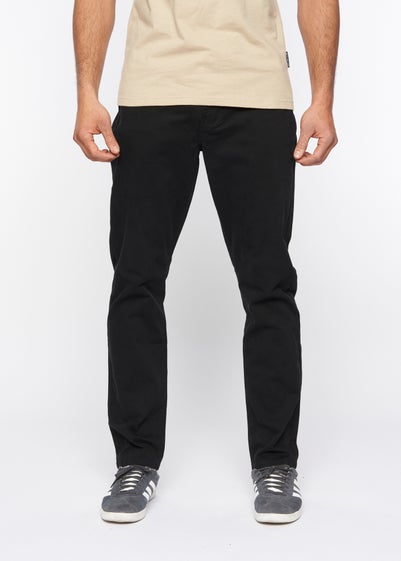 Duck & Cover Black Franztown Chinos