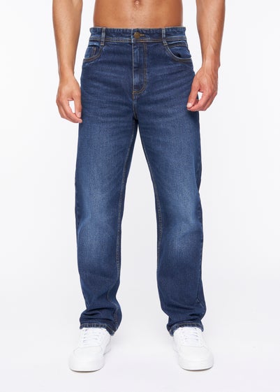 Duck & Cover Mid Wash  Rushawn Relaxed Fit Jeans