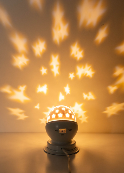 ValueLights Aurora Starry Sky Projector LED Bedside Night Light (10.7cm x 8.8cm x 8.8cm)