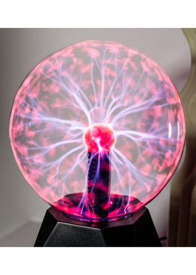 ValueLights Pixo Retro Plasma Ball Touch Globe Lamp (23.5cm x 12.1cm x 12.1cm)