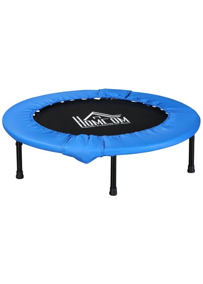 HOMCOM Fitness Trampoline Exercise Max Load Blue