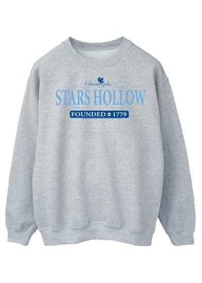 Gilmore Girls Stars Hollow Heather Grey Sweatshirt