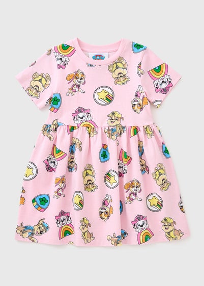 Girls Pink Paw Patrol NSPCC Dress (1-7yrs)