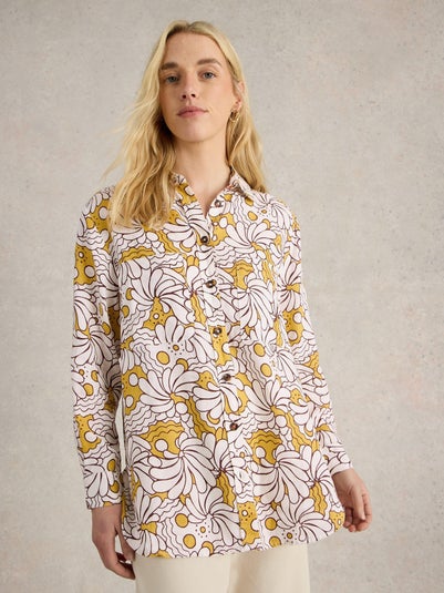 Leinenbluse Lydia