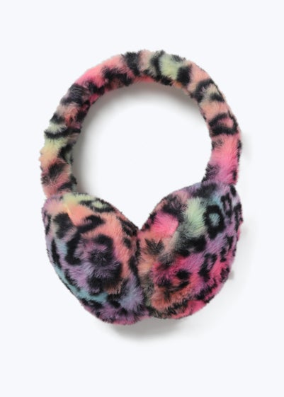 Muse Multicolour Animal Print Earmuffs