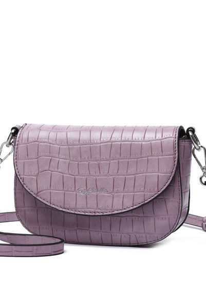 Raffaella Purple Cross Body Phone Bag