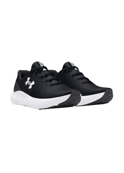 Under Armour Black/White Surge 4.0 Trainers