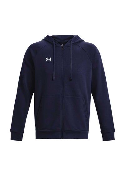 Under Armour Pastel Blue Rival Fleece Full Zip Hoodie