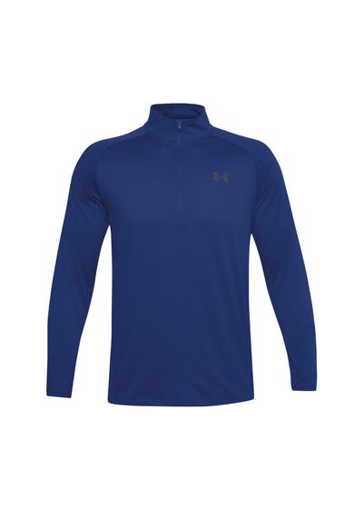 Under Armour Midnight Blue Half Zip Technical Top