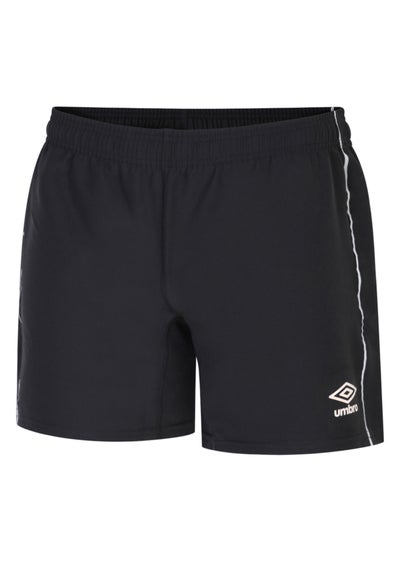 Umbro Black Training Rugby Shorts