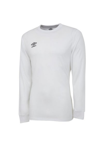 Umbro White Club Long-Sleeved Jersey