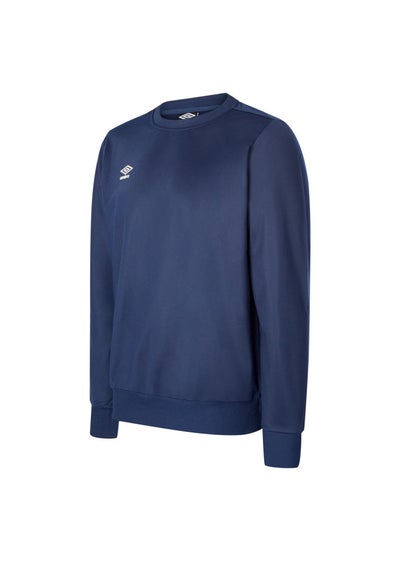 Umbro Navy Polyester Sweatshirt