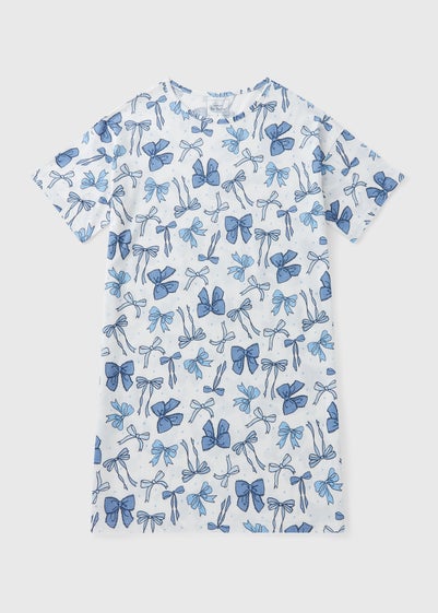 Blue Bow Nightie