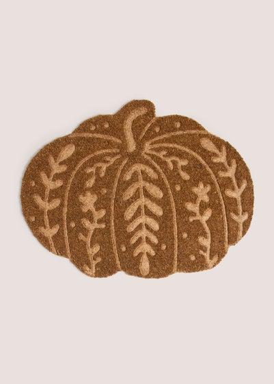 Pumpkin Shape Door Mat