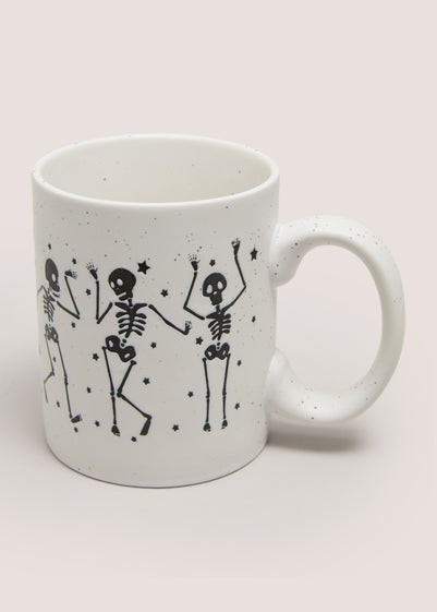 White Skeleton Mug
