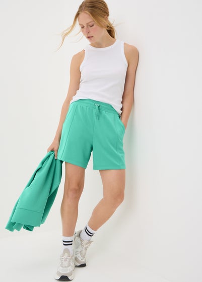Souluxe Green Soft Touch Shorts