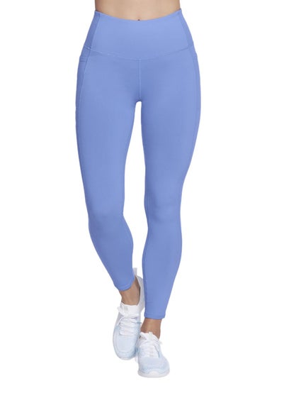 Skechers Light Blue Gowalk Wear High Waist Leggings