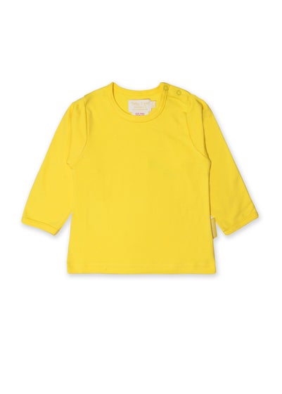 Toby Tiger Organic Yellow Basic Long-Sleeved T-Shirt (6 months - 6 years)