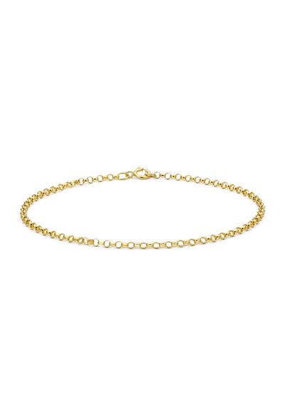 Golden Moments 9ct Yellow Gold Belcher Bracelet