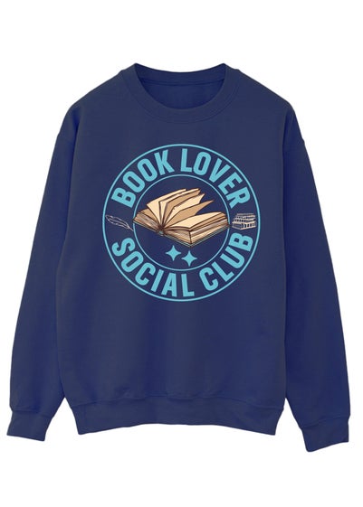 Brands In Navy World Book Day Book Lover Sweatshirt